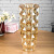 Crystal Glass Vase Factory Direct Supply European Large Light Luxury Glass Craft Gift Vase Living Room and Hotel Ornaments