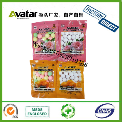 VICO GLOSET DEODORIZER High quality fragrance household 100g Camphor Tablets moth Balls In Yiwu