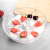S Creative Three-Dimensional Polar Bear Iceberg Glass Salad Bowl round Transparent Cartoon Extra Thick Bowl Restaurant Display Tableware