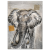 Lucky Elephant Decorative Painting Elephant Oil Painting Stereograph Spray Painting Frameless Painting Large Quantity 