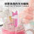 Bowknot Color Digital Candle Creative Romantic Party Children's Birthday Cake Decoration Candle Customization