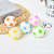 Cross-Border Amazon Basketball Football Rainbow Ball Flour Soft Rubber Ball Stress Ball Decompression Squeezing Toy Squishy Toys