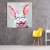 Cartoon Decorative Painting Children's Room Oil Painting Cigarette Dog More than Cute Rabbit Animal Home Decorative 