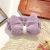 New Cute Face Wash Makeup Apply a Facial Mask Solid Color Bow Hair Band Home Comfort and Casual Headband Korean Hair Accessories