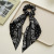 Summer New Amoeba Knot Ribbon Large Intestine Hair Ring European and American Girls All-Match Horsetail Silk Scarf Hair Band Hair Accessories