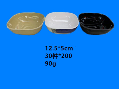 Melamine Tableware Melamine Bowl Rice Bowl Noodle Bowl Threaded Bowl a Large Number of Stock in Stock