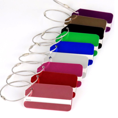 Aluminum Alloy Luggage Tag Foreign Trade Exclusive
