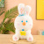 Cross-Border Snowman Rabbit Plush Toy Little White Rabbit Doll Doll Ragdoll Birthday Annual Meeting Gift Wholesale Logo