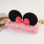 New Creative Cute Three-Dimensional Mickey Bow Plush Hair Band Face Wash Makeup Mask Headband Headwear