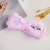 Douyin Online Influencer Embroidery Bow Headdress Plush Face Wash Headband Makeup Hair Accessories Apply a Facial Mask Headband