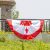 Canada Flag 45 * 90cm Canada Fan Flag Canada Flag Fan Semicircle Flag 3 * 6ft