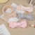 Exclusive for Cross-Border Simple Sequined Small Flower Hair Band Female Bow Shape Design Face Wash Makeup Headband Hairband Hair Band