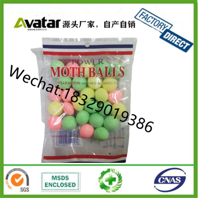 POWER MOTH BALLS Wholesale high quality refined colours Moth Ball Camphor Ball