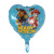 New Cartoon Paw Patrol Dog Patrol 18-Inch round Peach Heart Archie Daily Mao Xiaoli Aluminum Film Balloon