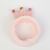 Japanese Korean Cartoon Colorful Small Balls Queen King Crown Head with Net Red Face Wash Headband Girls' Plush Hair Band