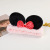 New Creative Cute Three-Dimensional Mickey Bow Plush Hair Band Face Wash Makeup Mask Headband Headwear