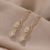 Unique Design Earrings Trendy 2022 New Tassel Earrings Female Elegant Simple and Fashionable Stud Earrings Silver Needle Wholesale