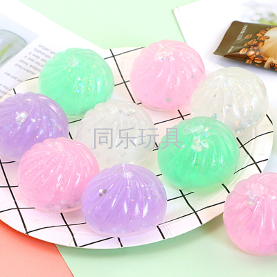  2022 Wholesale Creative Explosive Simulated Crystal Buns Compulsive venting gold dust water balloon