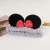 New Creative Cute Three-Dimensional Mickey Bow Plush Hair Band Face Wash Makeup Mask Headband Headwear