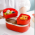 INS Lunch Box Cartoon Double Deck Compartment Children's Lunch Box Student Lunch Box Japanese Microwave Bento Box