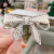 Wholesale Cute Korean Style Pearl Bow Tie Spring Clip Dignified Rhinestone Side Summer Bow Back Head Clip