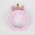 Japanese Korean Cartoon Colorful Small Balls Queen King Crown Head with Net Red Face Wash Headband Girls' Plush Hair Band