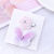 Silk Yarn Pansy Tulle Barrettes Fresh Clip Hairware Girl Cute Bang Clip Photo Taking Hair Accessories