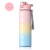 1000ml Water Bottle Running Minimalism Fashion Rainbow Three-Color Gradient Direct Drink Plastic Cup Hanging Ring Student Adult