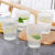 BLK Water Cup Ins Style Japanese Style Breakfast Cup Small Gift Glass Drinking Cup Set