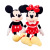 Factory Direct Sales Mickey Doll Cute Minnie One Pair of Lovers Mickey Mouse Doll Year of the Rat Mascot Plush Toy