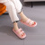 2022 New Slip-on Slippers for Women Summer Non-Slip Home Slippers Couple Outdoor Platform Slippers Wholesale