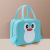 Cartoon Fashion Portable Lunch Box Bag Student Children Cute Penguin Lunch Bag Aluminum Foil Lunch Bag Thermal Bag Ice Pack