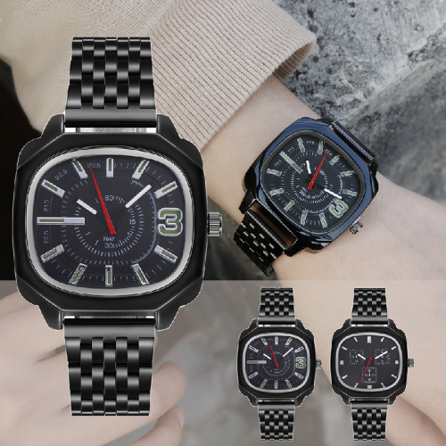 Cross-Border Hot Hot Sale Fine Steel Watch Women‘s Simple Fashion Wrist Watch in Stock Wholesale Quartz Watch Factory Direct Sales