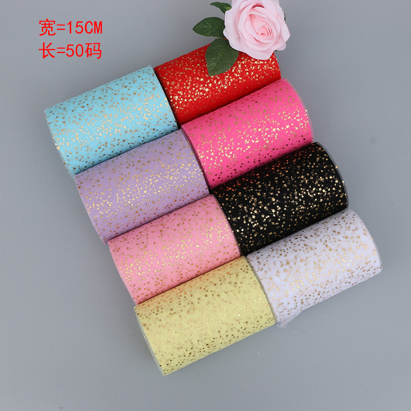 玩具车载芭比娃娃内衬 美国网纱卷中硬薄纱卷婚庆装饰