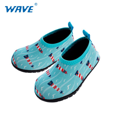 WAVA Non-Slip Soft Bottom Dive Boots Snorkeling Shoes Quick-Drying Wading Swimming Outdoor Beach Shoes Boys and Girls Upstream Shoes