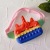 Cross-Border New Anti-Mouse Pioneer Silicone Bubble Unicorn Waist Bag Storage Bag Crossbody Chest Bag Decompression Toy Bag