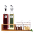 BLK Household Large Capacity Oil Bottle Light Luxury Seasoning Combination Bottles for Soy Sauce and Vinegar Company Activity Gift Oiler