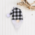 New Christmas Decoration Christmas Red Black Plaid Hat Bottle Cover Christmas Red Wine Bottle Decoration