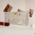 New PVC Transparent Cosmetic Bag Female Portable Skincare Storage Bag Translucent Cartoon Travel Toiletry Bag Spot