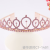 New European and American Birthday Crown Headband Bridal Party Rhinestone Hair Accessories-Year-Old Digital Birthday Hat Alloy Headband