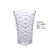 Ice Age Glass Vase Square Mouth Thick Luxury Living Room Decoration Hydroponic Vase Flowers Dried Flowers and Flowerpot Ornaments