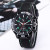 Foreign Trade Popular Style Silicone Men's Watch Three Eyes Casual Cool Sports Watch Silicone Quartz Watch Student Watch