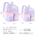 One Piece Dropshipping Gradient Student Schoolbag Grade 1-6 Spine Protection Children Backpack Wholesale