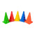 Logo Barrel Soccer Training Cone Obstacle Marker 30cm Square Bottom with Holes Long-Term Supply