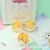 Three yolk egg vent ball Elastic sticky hand egg splat ball novelty toy 