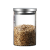 XZ Borosilicate Glass Sealed Storage Jar Multi-Specification Bamboo Cover Transparent Tea Jar Storage Bottle