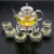XZ Tea Set Creative Transparent Borosilicate Glass Tea Set Pumpkin Pot Set Glass with Filter Scented Tea Teapot