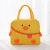 Small Yellow Duck Lunch Bag Cute Cartoon Lunch Box Bag Lunch Bag Handbag Storage Insulated Bag Canvas Lunch Box Bag