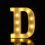 2022 New Ins Birthday Party Decoration Small Night Lamp Confession Creative Led Shape Letter Lightxizan