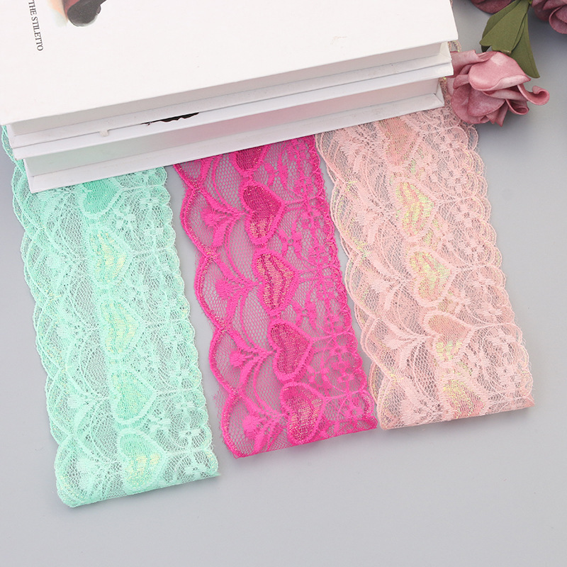 无弹力蕾丝萝卜花边 网布花边车载芭比娃娃 纺织辅料现货7CM